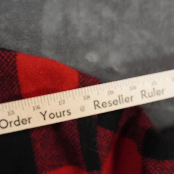 VTG 50s BIG MIKE Buffalo Plaid Wool Jacket 46‎ Red Black Talon Zip Union Made US